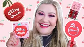 COLOURPOP CHERRY CRUSH COLLECTION 🍒  REVIEW + TUTORIAL