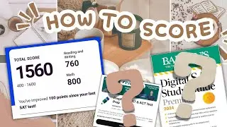 How I Scored 1560 on the Digital SAT (800 Math) | NO BS Study Tips | FREE RESOURCES & STUDY GUIDE