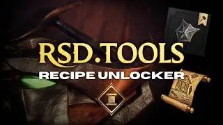 RSD.Tools - How to use the Recipe Unlocker