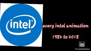 All intel animations (1982 to 2018)