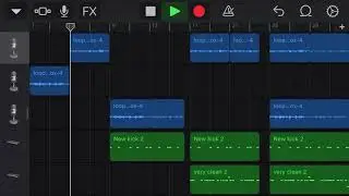 Melodic ”Night”Trap Beat With GarageBand On iPhone