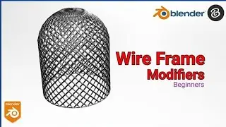 How to use wireframe modifier in blender