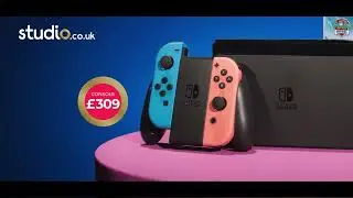 Studio - Consoles and Games for the Whole Family - October TV AD 2022 #Studio #consolesandgames #fam