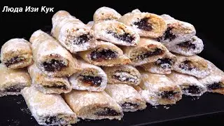 🍮 Jam cookies with sour cream. Sour cream jam cookies. jam filled sour cream cookies 