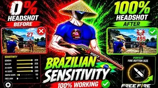 Free Fire Headshot Setting After Ob53 Update 2026⚡Best Sensitivity Settings ⚙️| Sensitivity Setting 