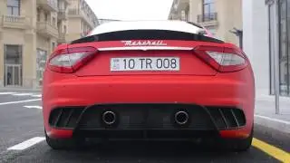 MASERATI GRAN TOURISMO MC STRADALE  -  (EXHAUST SOUND)