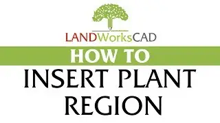 How to Insert Plan Regions in LANDWorksCAD v7