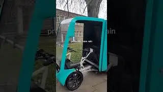 Delivery bike #innovation #bike #bicycle #ebike #urban #lifestyle #design #carbonneutral #transport