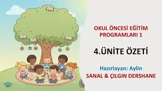 Okul Öncesi Eğitim Programları 1 - (4. Ünite)