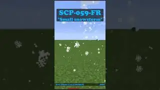 Minecraft: Slapping SCP-059 FR -  Small Snowstorm - There was an attempt.