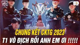 GIẢI MÃ CKTG 2023 | T1 vs WBG: FAKER VÀ ĐỈNH CAO 4 CUP CÙNG T1