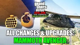 ALL Changes & Upgrades to Avenger: Weapons, Thruster, Operations Terminal (In-Depth) SA Mercenaries