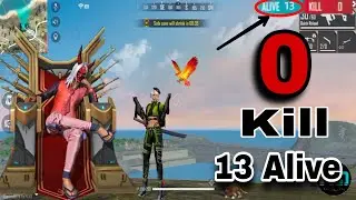 #freefire #Gameplay 0 kill 13 Alive Free Fire||Gameplay||2020 Game