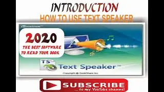 Introduction = How to use Text Speak ( The best text-to-audio software in 2020 ) From DESKSHARE.