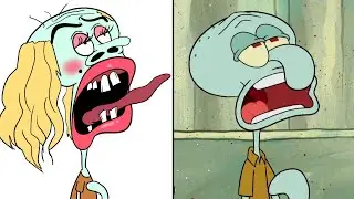 Spongebob Meme | Patrick Invents a New Game Drawing Meme! Patrick The Game! Funny Spongebob