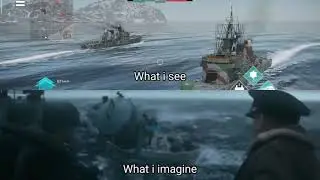When You Play War Thunder Mobile but You think it's  Grayhound Scene ‼️