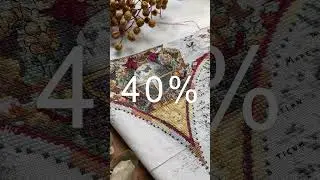 PANNA Map of the World EMBROIDERY