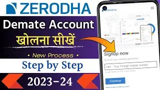How to Open Zerodha Account 2023 | Zerodha Account Opening | How to Open Demat Account in Zerodha