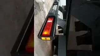 заменили задние фонари на камазе 65117