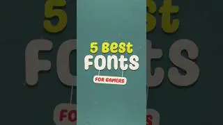Best Gaming Fonts For Thumbnail Designers #shorts #tutorial #gaming #photoshop