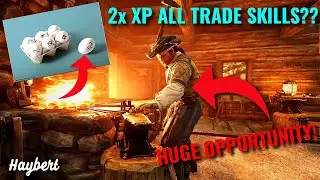 New World Event! 2xp EVERYTHING? Get 200 Trade Skills!