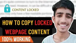 COPY LOCKED WEBSITE CONTENT: How to Copy Content from Protected/Locked Website (2022)