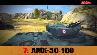 TOP 10 Лучших танков проекта  World of Tanks