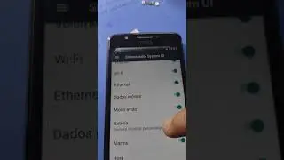 ativar porcentagem da bateria na tela do moto e4