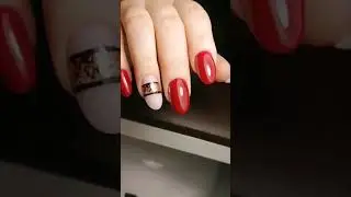 Наращивание 💅Яркий дизайн ❤️ с паталью ✨