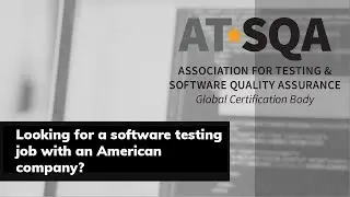 Looking for a software testing job with an American company?