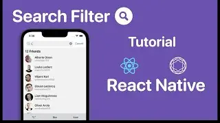 React Native Search Filter | Search Bar Tutorial