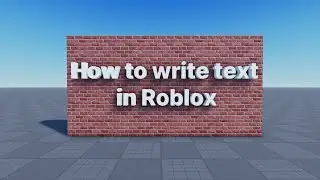How to make 3D text in Roblox Easily