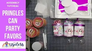 DIY Pringles Can Party Favor with Dome - Assembly Tutorial