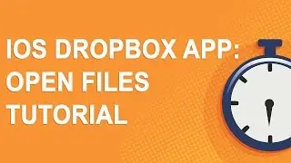 iOS Dropbox app: Open files tutorial
