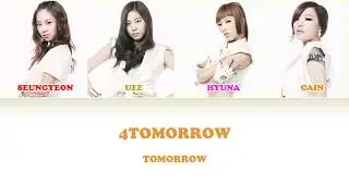 4TOMORROW - Tomorrow [Color Coded Lyrics (Han/Rom/Eng)]