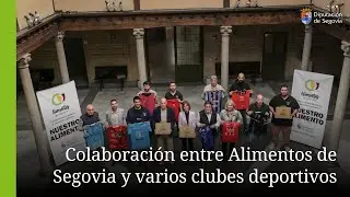 La Diputación colabora en los eventos deportivos de la provincia con su marca Alimentos de Segovia