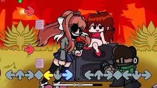 Monika TOO SLOW but Its 7 Keys (Sonic.EXE Cover) | Friday Night Funkin