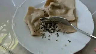 Равиоли с крапивой..