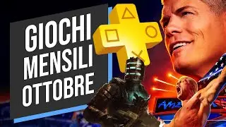 PLAYSTATION PLUS: i GIOCHI MENSILI di OTTOBRE 2024