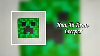 Kolay Çizimler | Creeper Çizimi | Pixel Çizim | Minecraft Creeper