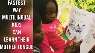 How to teach kids your mother tongue in a multilingual context