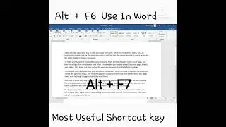 Spelling Check In MS Word | Genius | shortcut key | 