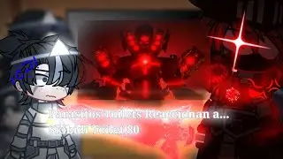 Toilet Parasites react to Skibidi Toilet 80//Gacha//