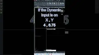 Draw a line Using a Relative Coordinate in AutoCAD  