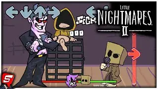Little Nightmares 2 in Friday Night Funkin' (Little Nightmares 2 Mod) - Six & Mono FNF Mod Gameplay!