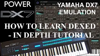 How To Learn Dexed Part 1 - Unboxing and Comparing Yamaha DX7 Synthesizer Parameters