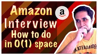 🔴 Amazon Interview Question - Missing Smallest Positive Number | Free Giveaway 🎁