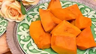 Boiled pumpkin
