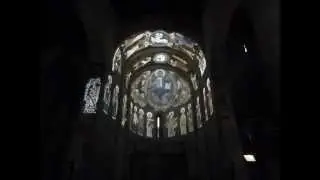 TAÜLL - Sant Climent (mapping Pantocrator)