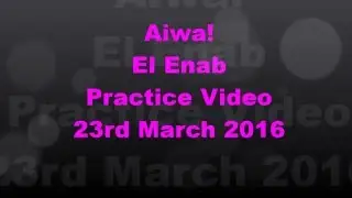 El enab Shaabi belly dance practice video